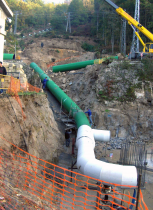 Tuberías forzadas y piezas especiales para Central Hidroeléctrica de Avia