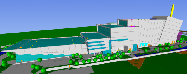 Inforgrafía Planta de Residuos de Glucester Planta de Residuos Usine de déchets Waste Plant