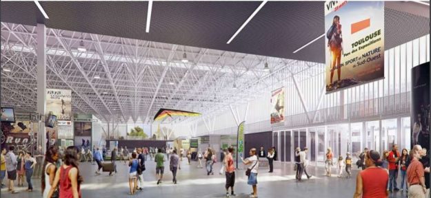 Wall Toulouse estructura metálica Wall Toulouse estructura metálica metal structure