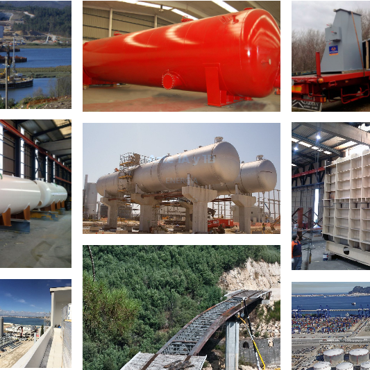 proyectos Projects projets depósitos a presión