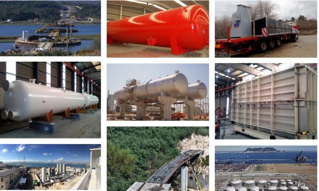 proyectos Projects projets depósitos a presión