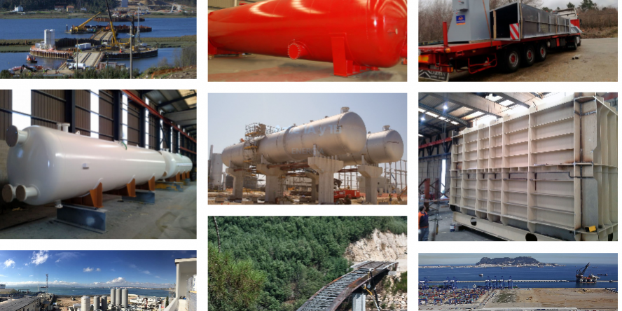 proyectos Projects projets depósitos a presión